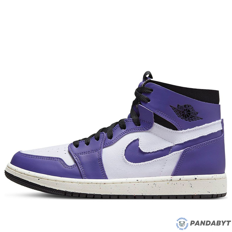 Pandabuy Air Jordan 1 High Zoom Comfort 'Crater Purple'