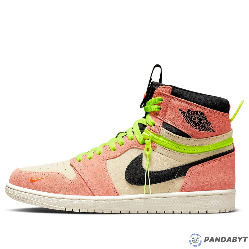 Pandabuy Air Jordan 1 High Switch 'Różowy Volt'