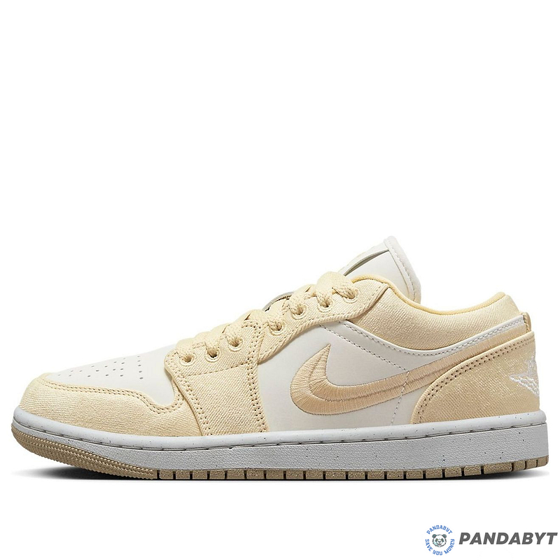 Pandabuy Air Jordan 1 Low SE 'Canvas - Team Gold'