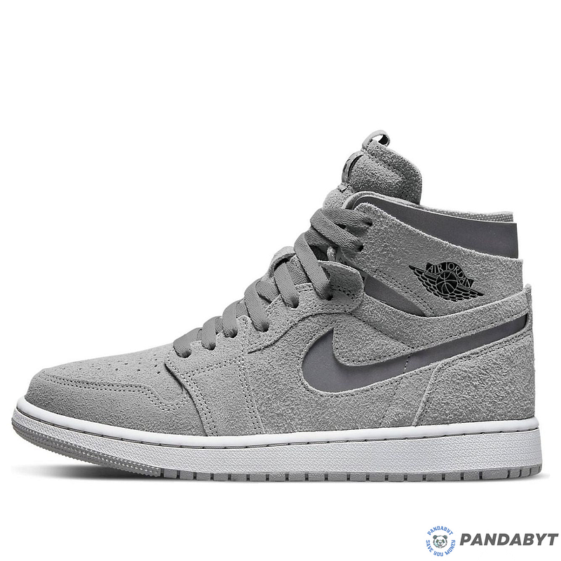 Pandabuy Air Jordan 1 High Zoom Comfort 'Medium Grey'