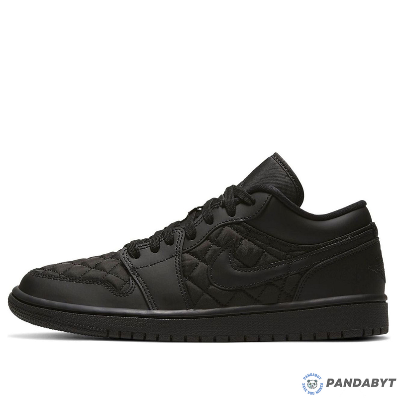 Pandabuy Air Jordan 1 Low 'Triple Black Quilted'