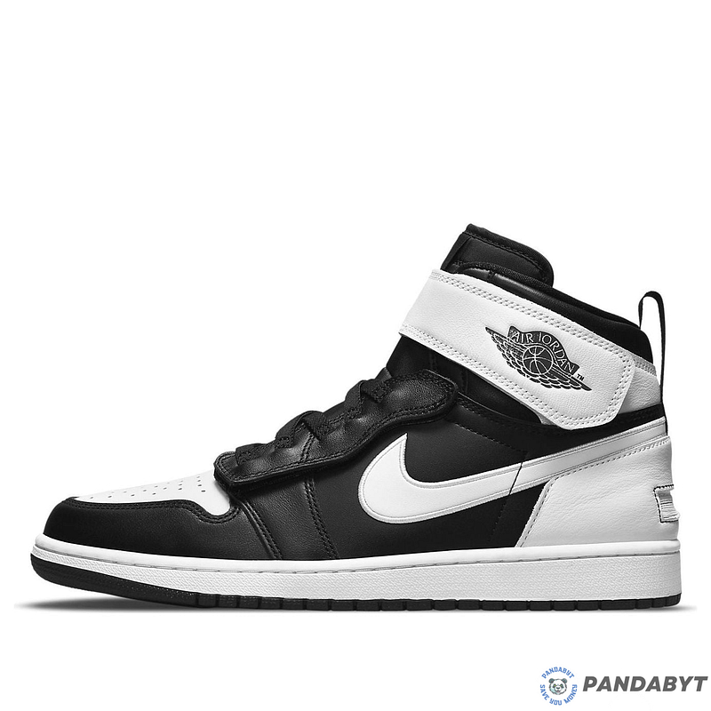 Pandabuy Air Jordan 1 High FlyEase 'Schwarz Weiß'