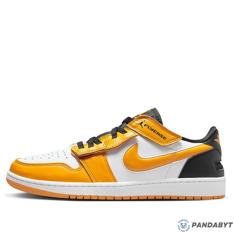 Pandabuy Air Jordan 1 Low FlyEase 'White Taxi'