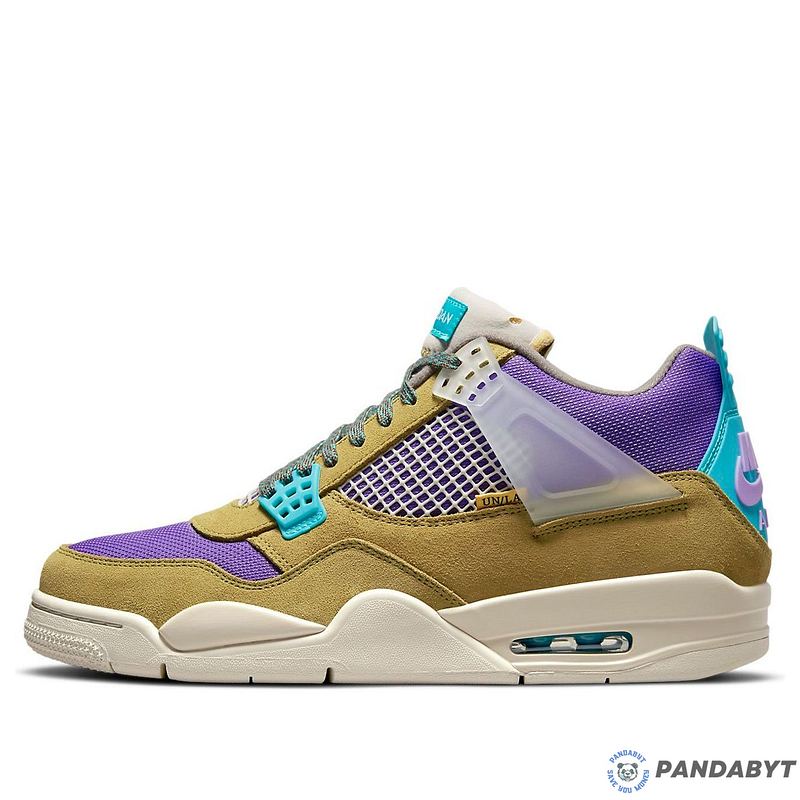 Pandabuy Union La X Air Jordan 4 Retro 'Desert Moss'