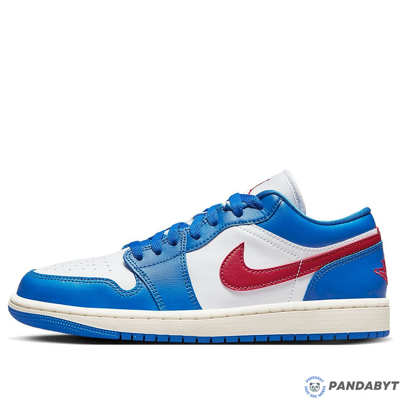 Pandabuy Air Jordan 1 Low 'Sport Blue Gym Red'