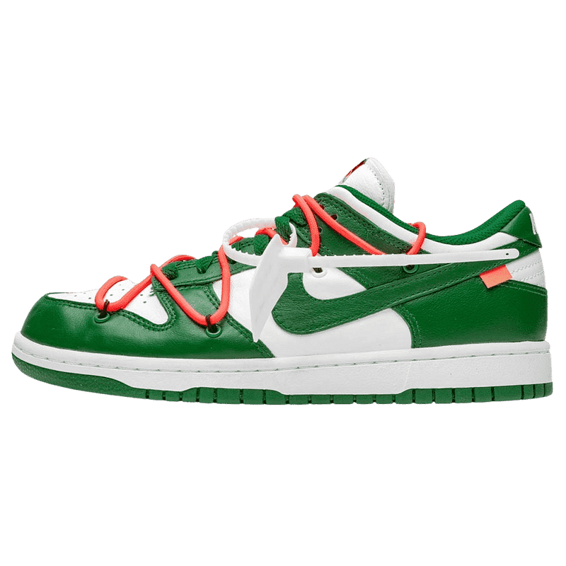 OFF-WHITE x Nike Dunk Low „Pine Green“