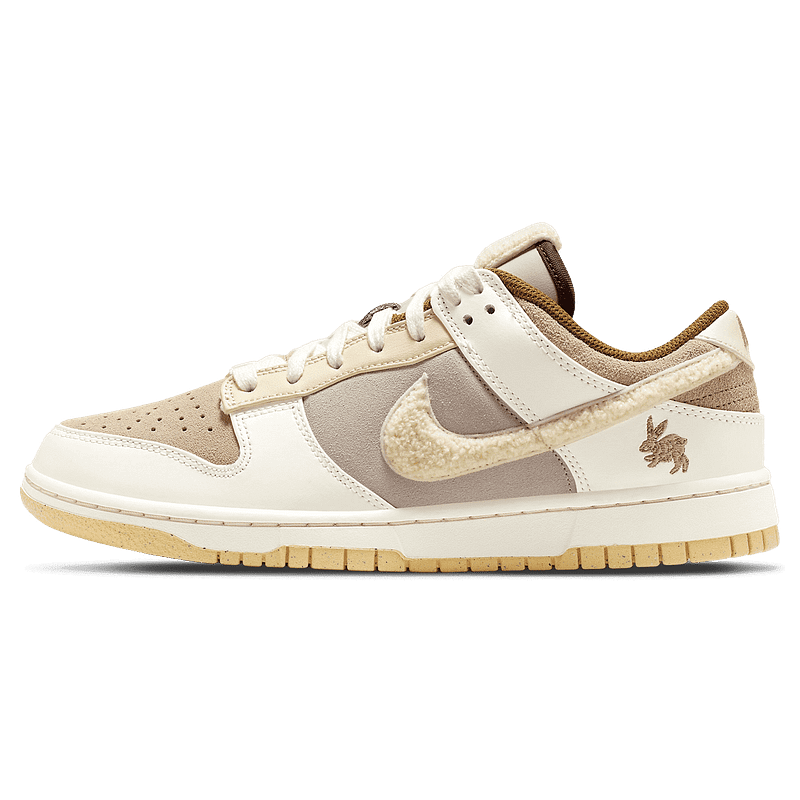 Nike Dunk Low 'Rok Królika - Biały Szarobrązowy'