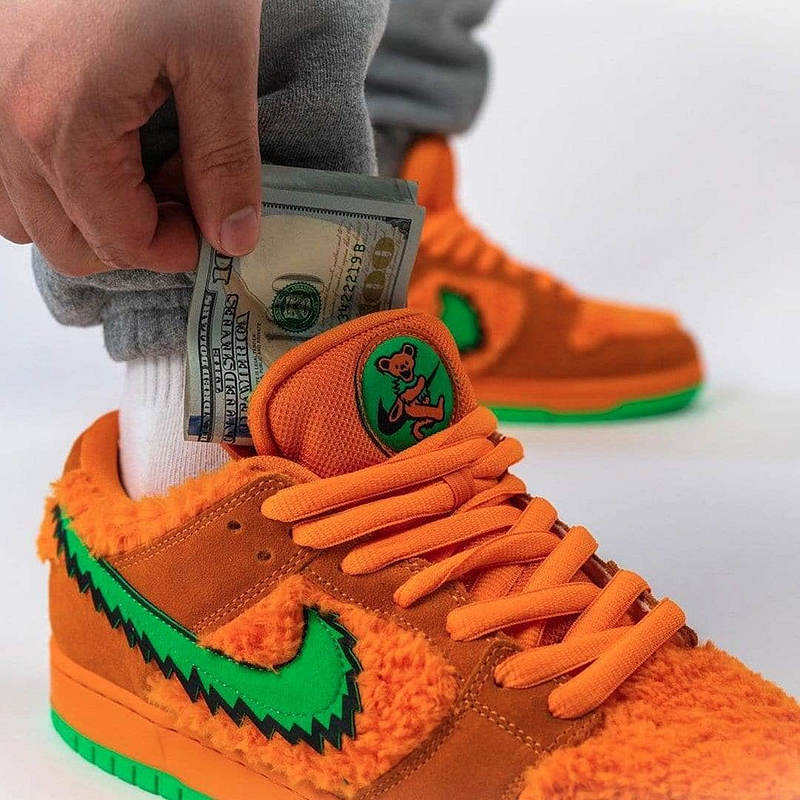 Grateful Dead X Nike Dunk Low Sb 'Orange Bear'