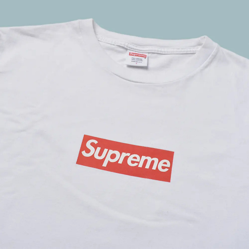 Supreme West Hollywood Box Logo Tee White