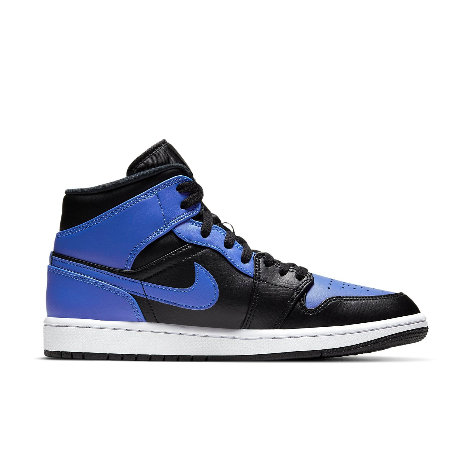 Air Jordan 1 Mid 'Hyper Royal Black'