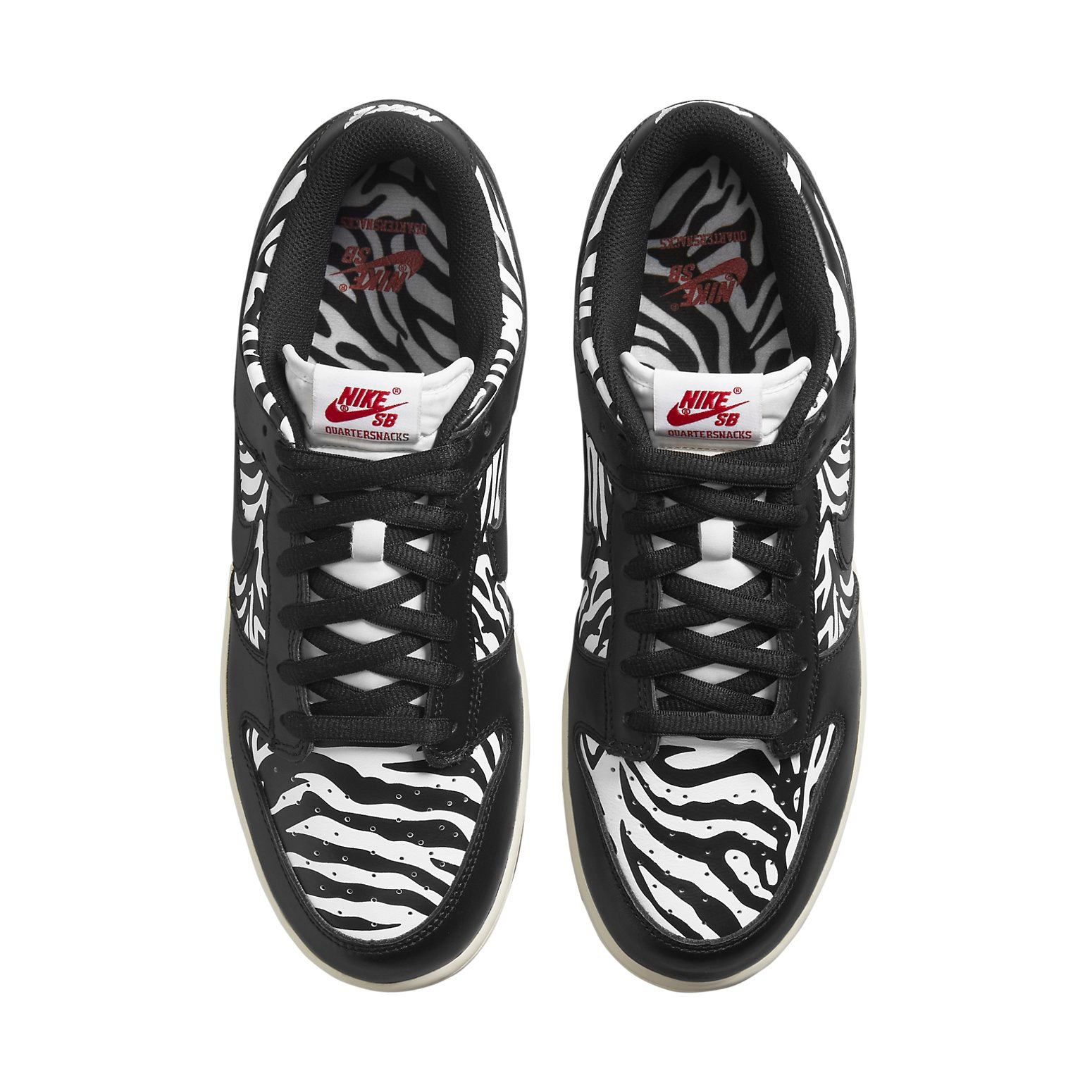 Nike X Quartersnacks Sb Dunk Low 'Little Debbies Zebra Cakes'