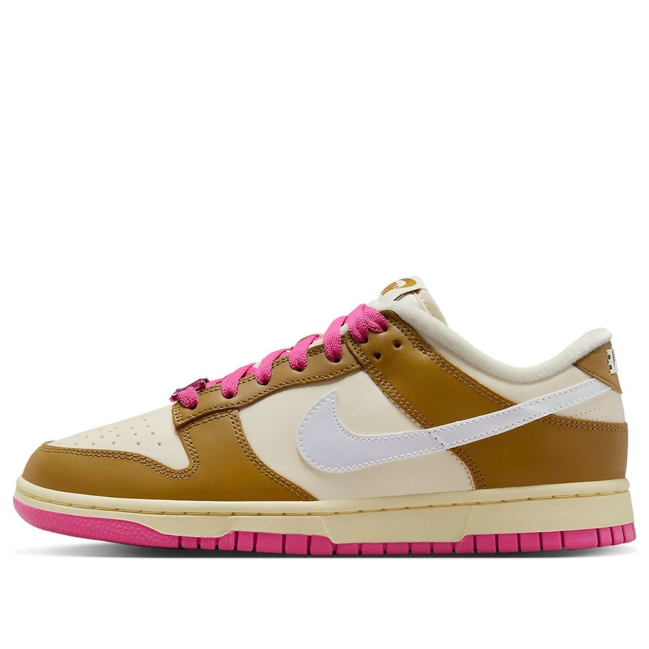 Nike Dunk Low 'Just Do It - Bronzine Pink'