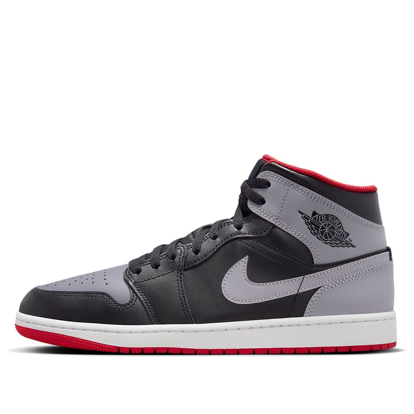 Air Jordan 1 Mid 'Shadow Fire Red'