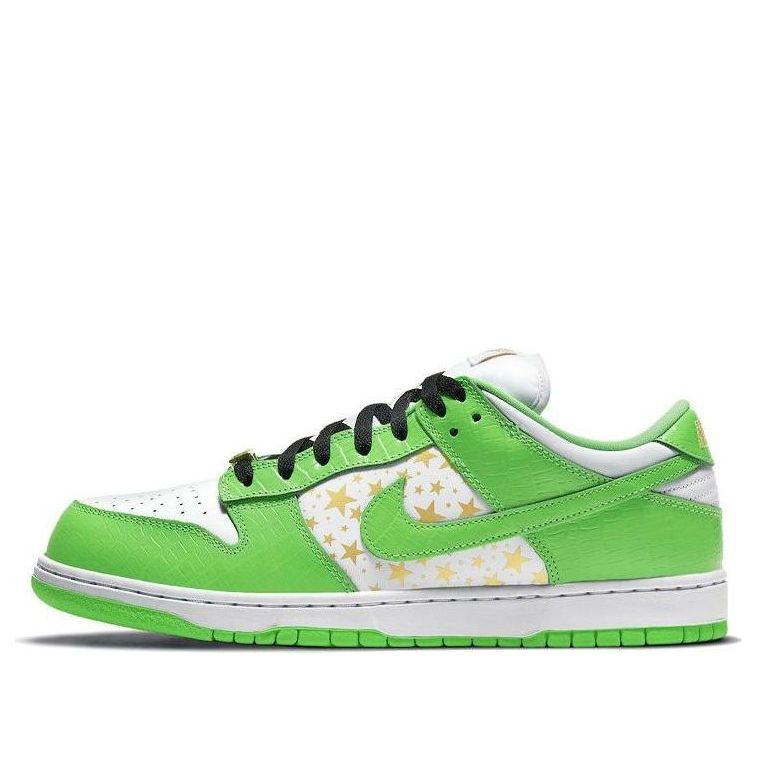 Nike Supreme x Dunk Low OG SB QS 'Mean Green'