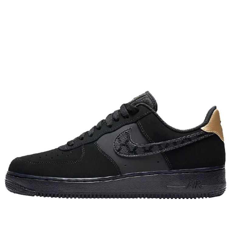 Nike Air Force 1 Low 'Matte Black Gold'