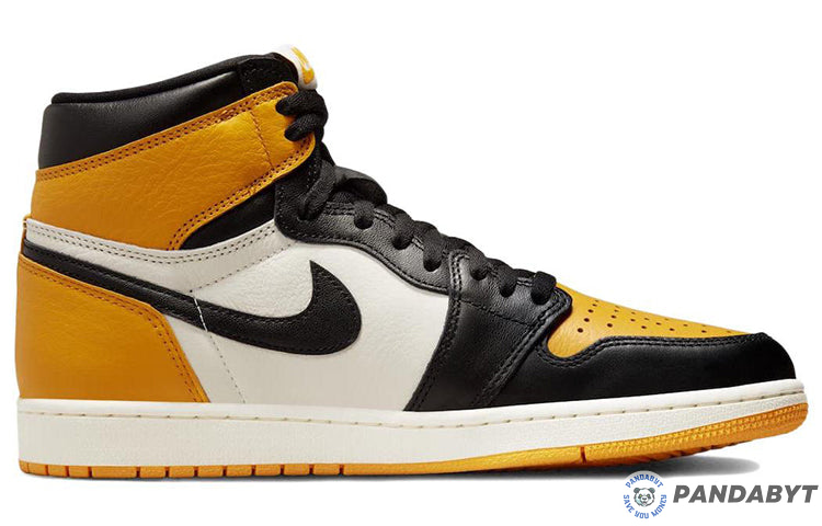 Pandabuy Air Jordan 1 Retro High Og 'Yellow Toe White'