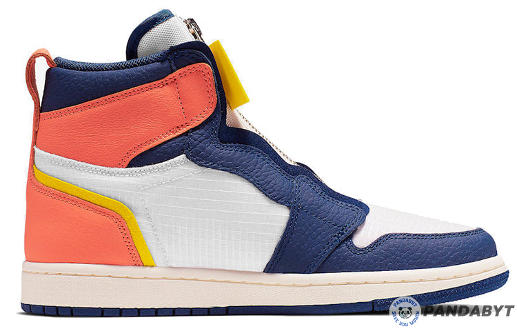 Pandabuy Air Jordan 1 High Zip 'Blue Void Citron'