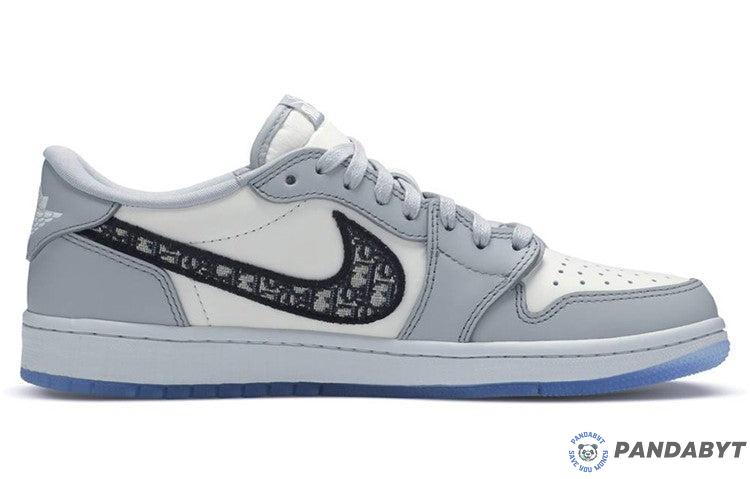 Pandabuy Dior X Air Jordan 1 Low 'White Grey'