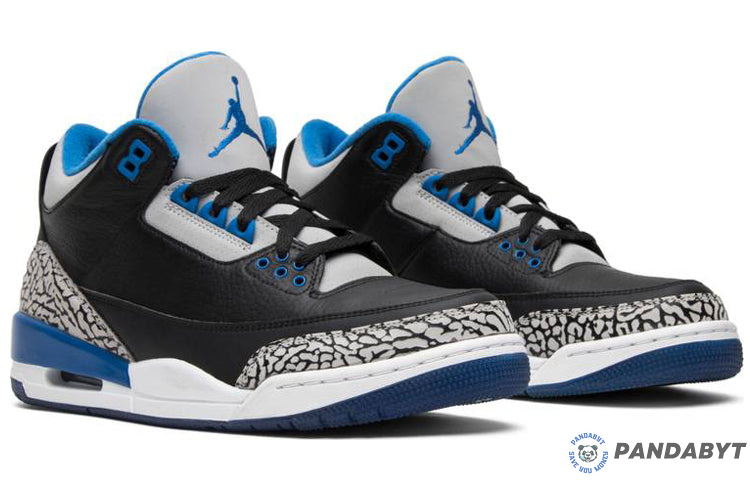 Pandabuy Air Jordan 3 Retro 'Sport Niebieski'