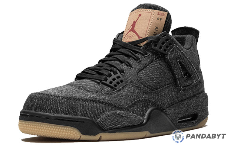 Pandabuy Levi'S X Air Jordan 4 Retro 'Black Denim'