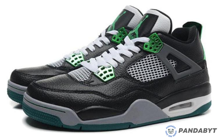 Pandabuy Air Jordan 4 Retro Oregon Ducks 'Black Green'