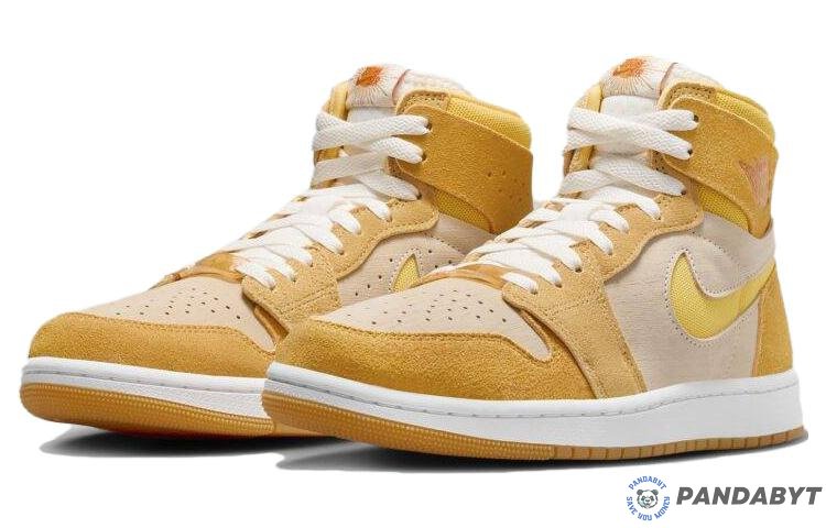 Pandabuy Air Jordan 1 High Zoom Comfort 2 'Yellow Ochre'