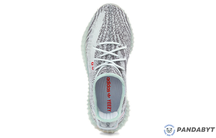 Pandabuy Adidas Originals Yeezy Boost 350 V2 Blue Tint 2021 'Szary Niebieski Czerwony'