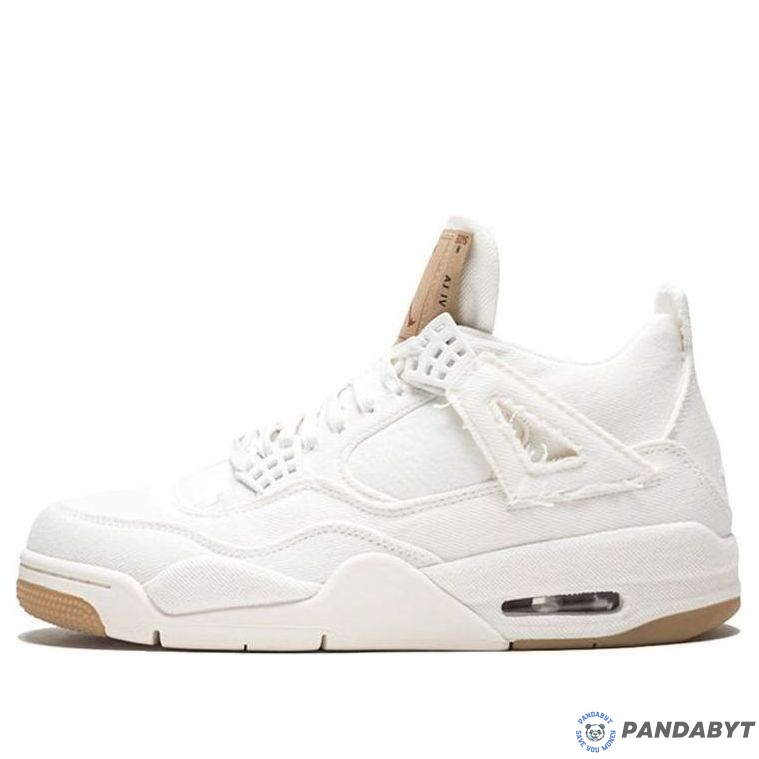 Pandabuy Levi's x Air Jordan 4 Retro 'White Denim'