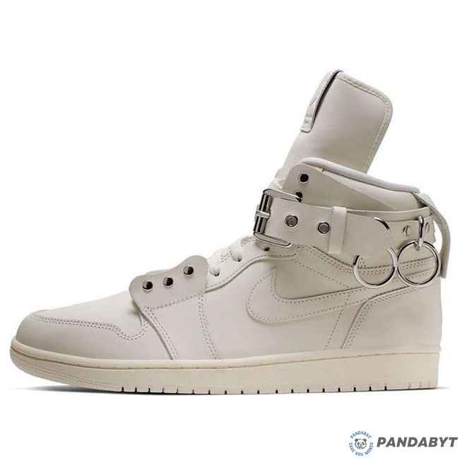 Pandabuy Comme Des Garcons X Air Jordan 1 Retro Strap High 'White'