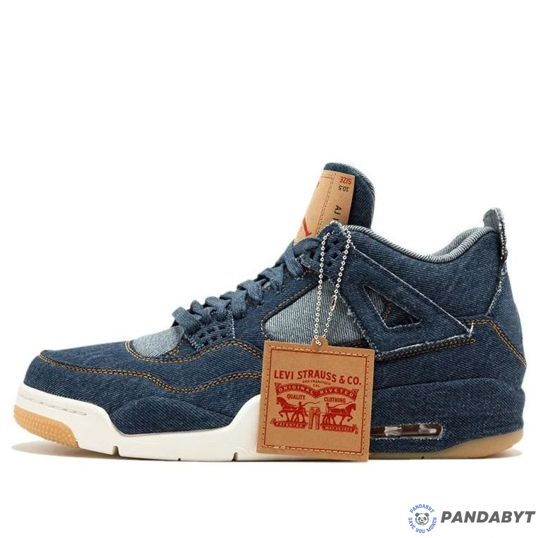 Pandabuy Levi's x Air Jordan 4 Retro 'Denim'