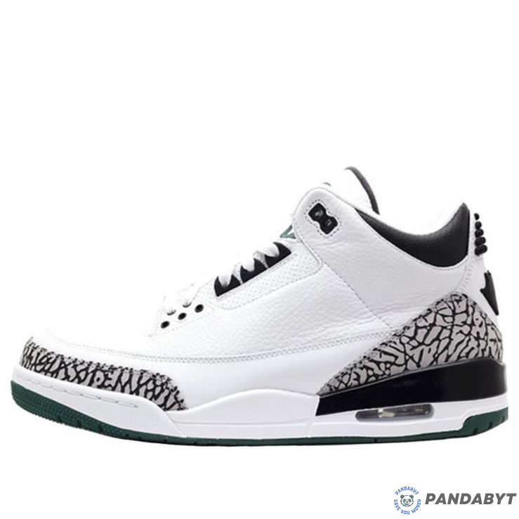 Pandabuy Air Jordan 3 Retro Oregon Ducks Pit Crew Weiß/Schwarz