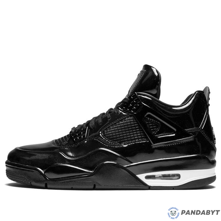 Pandabuy Air Jordan 4 Retro 11Lab4 'Piele lacuita neagra'