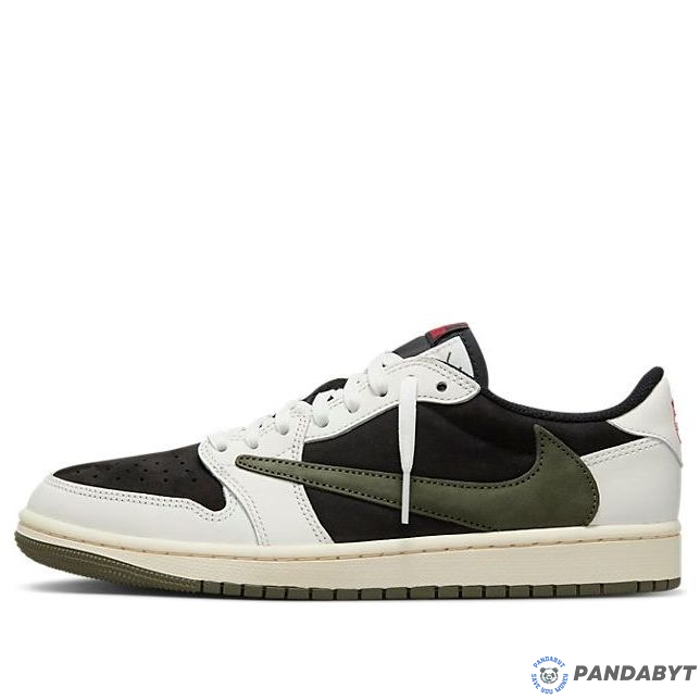 Pandabuy Air Jordan 1 Retro Low Og Sp 'Travis Scott Medium Olive'