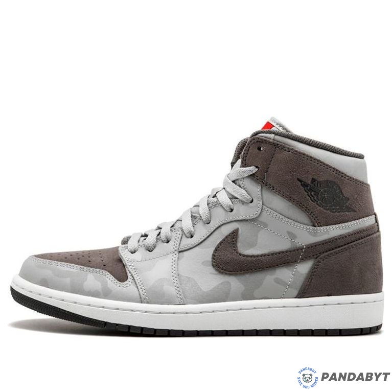 Pandabuy Air Jordan 1 Retro High Premium „Grau Camo“