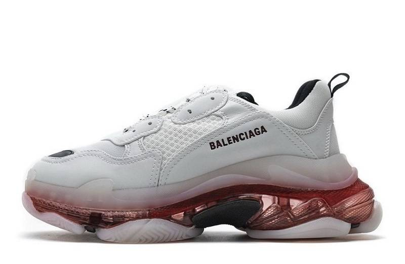 Balenciaga Triple S Clear Sole &Quot;Milk White Black&Quot;