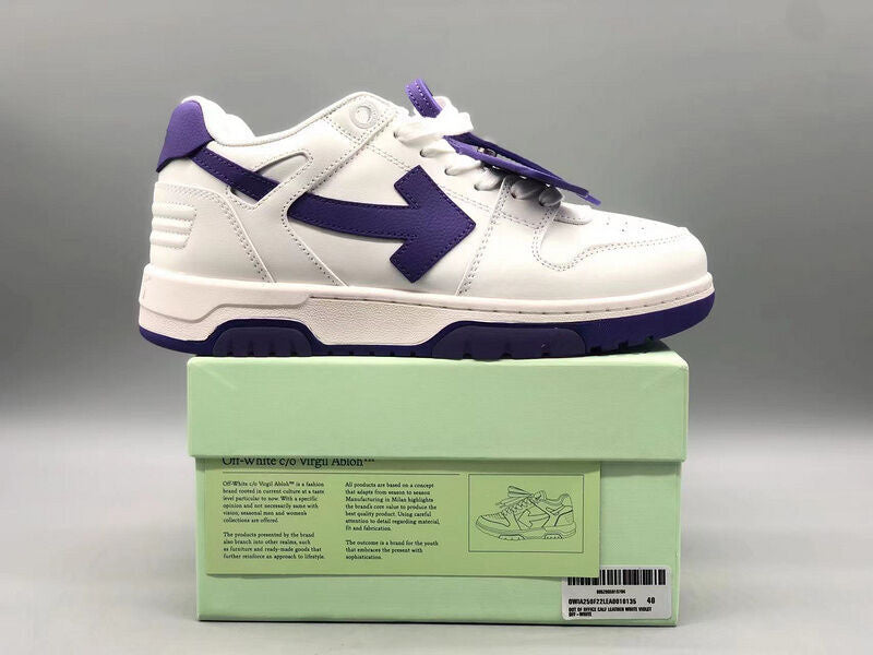 0ff out of office white purple --105$