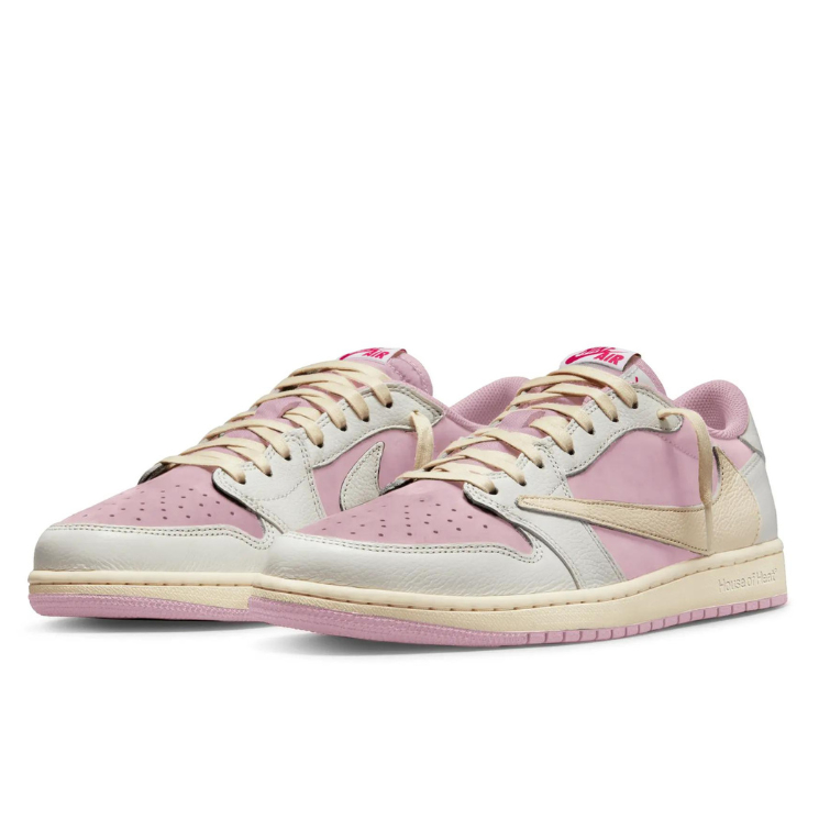 Air Jordan Travis Scott X Air Jordan 1 Low Og “Shy Pink”Dm7866-106