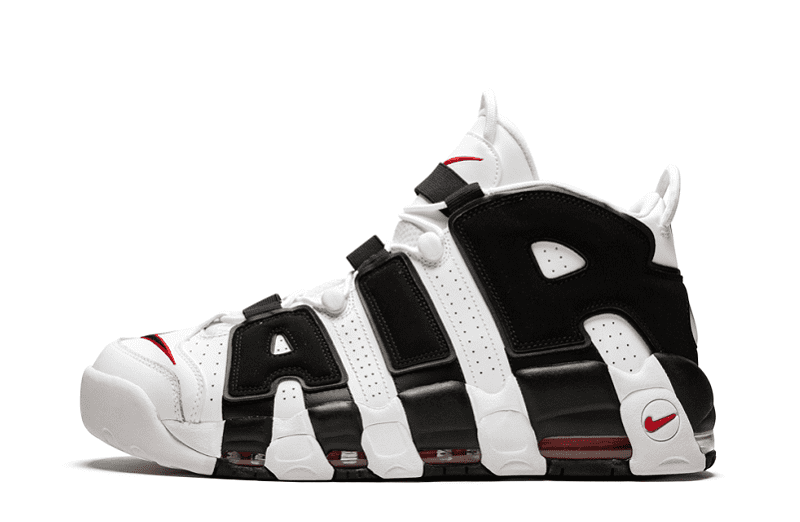 Air More Uptempo „Weiß Schwarz“