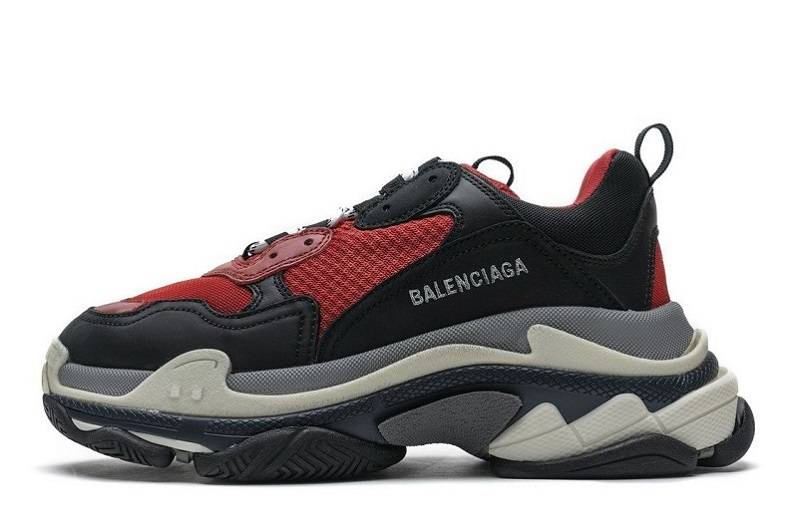 Balenciaga Triple S "Nero Rosso Grigio"