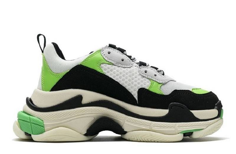 Balenciaga Triple S &Quot;White Green&Quot;