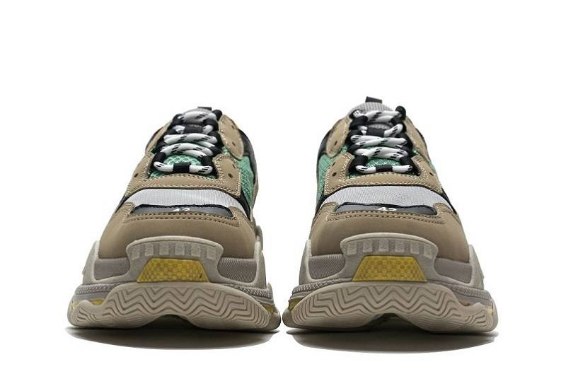 Balenciaga Triple S &Quot;Green Yell Off-White&Quot;