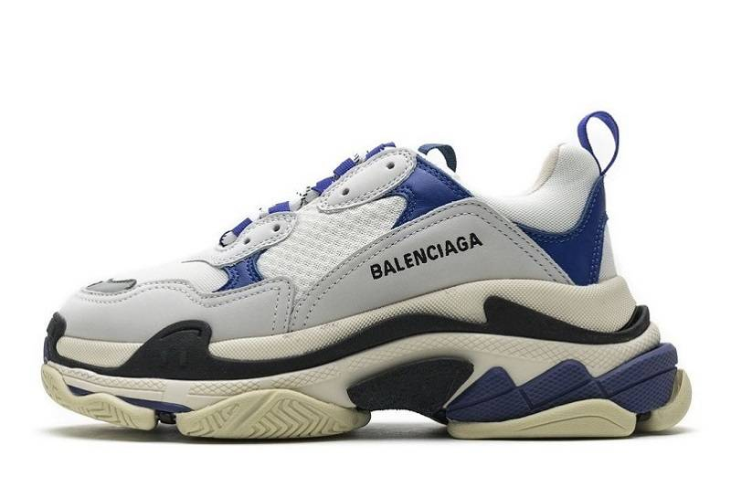 Balenciaga Triple S „Schwarz Blau Violett“