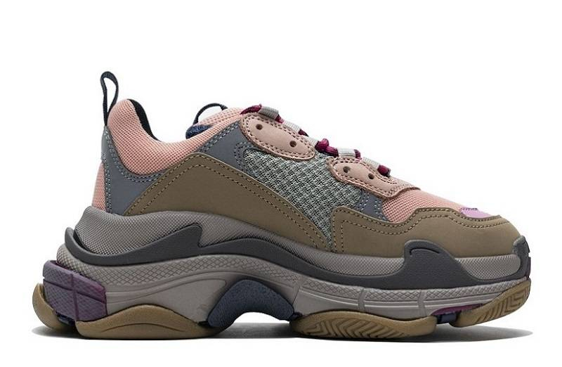 Balenciaga Triple S &Quot;Grey Pink&Quot;