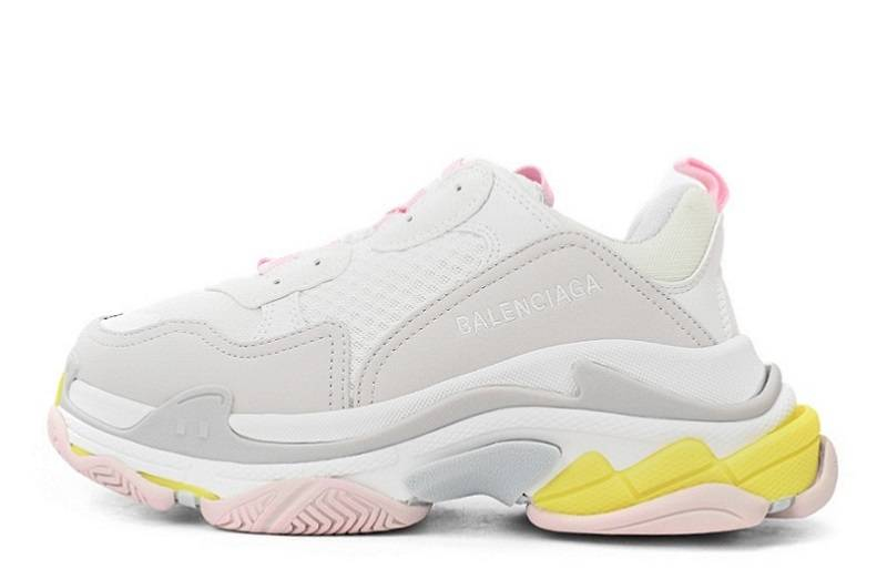 Balenciaga Triple S „White YelL Off-White“ (Damen)