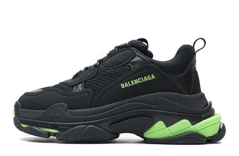 Balenciaga Triple S „Schwarz Grün“