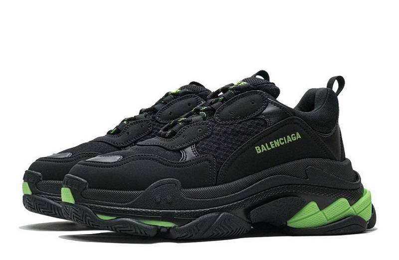 Balenciaga Triple S &Quot;Black Green&Quot;