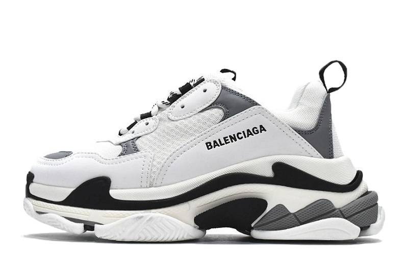 Balenciaga Triple S “White Grey”