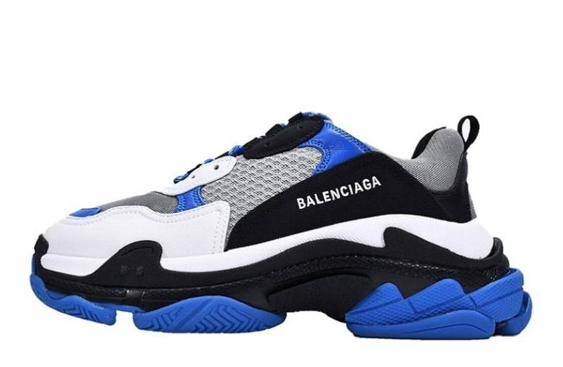 Balenciaga Triple S „Schwarz Weiß Blau“