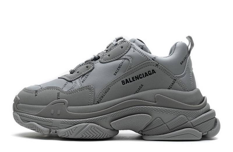 Balenciaga Triple S &Quot;Grey Black&Quot;