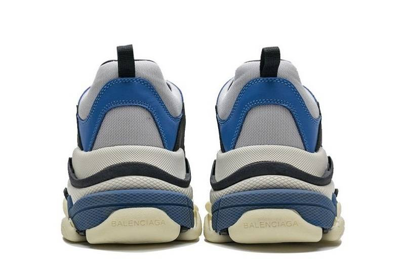 Balenciaga Triple S &Quot;Black Grey Blue&Quot;